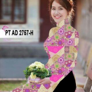 Vải áo dài mẫu cô ba sg