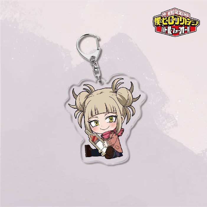 ( NGỒI ) Móc khóa BOKU NO HERO ACADEMIA Học Viện Anh Hùng anime chibi Mica trong acrylic trang trí