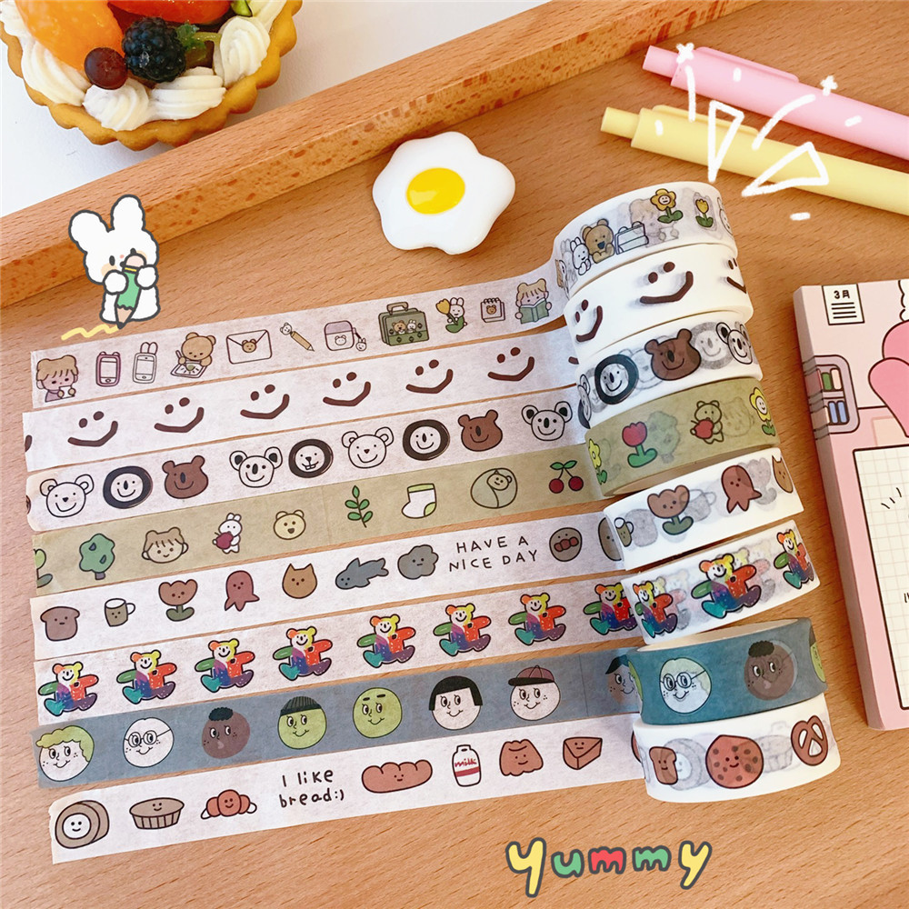 Cuộn Băng Keo Giấy Với Nhiều Kiểu Dáng Xinh Xắn Tùy Chọn | BigBuy360 - bigbuy360.vn