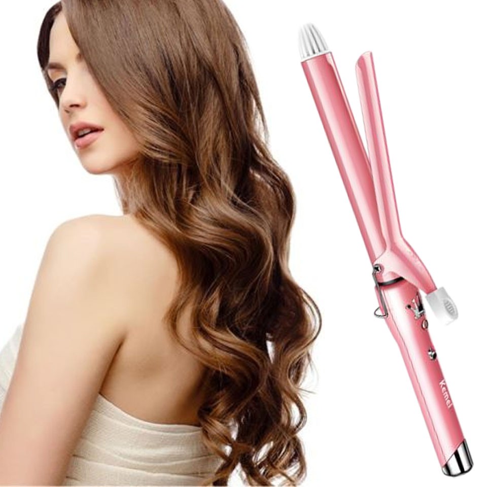 Máy Uốn Tóc 2 Mức Chỉnh Nhiệt Chuyên Nghiệp Kemei Km-219