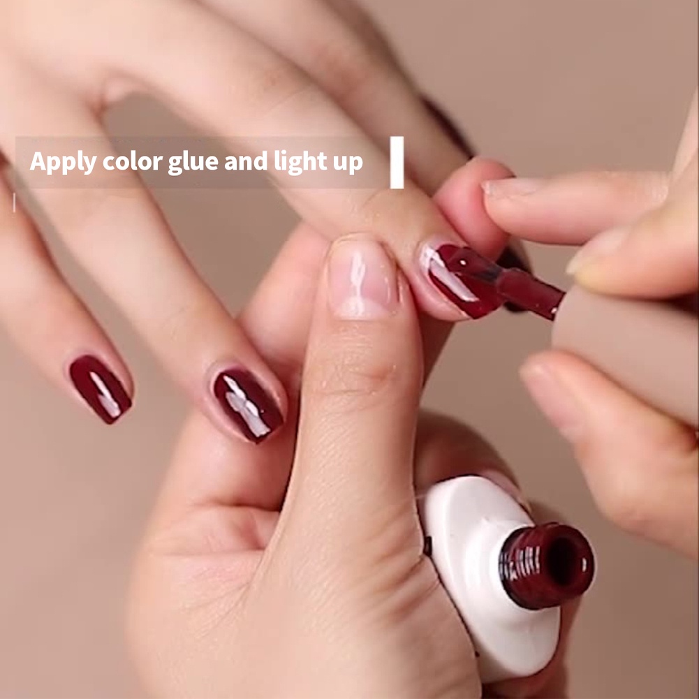 Keo Phủ Móng Tay Bán Vĩnh Viễn 7ml Chuyên Dụng Cho Salon Làm Móng