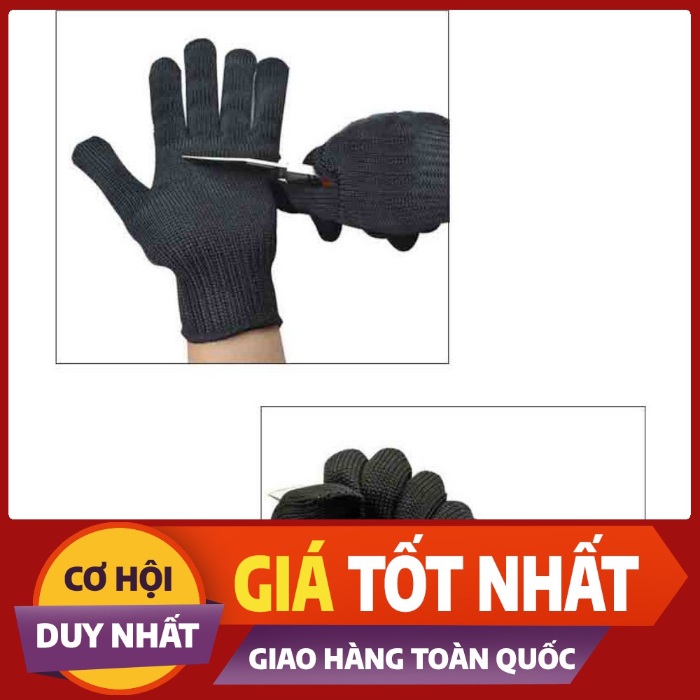 [HOT] Găng Tay Chống Cắt ⚡TRỢ GIÁ⚡ Sợi Siêu Bền [ẢNH THẬT]