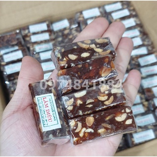 Kẹo chuối gừng đậu thơm ngon lâm diệu 250g/ 500g/ 1kg - đồ ăn vặt