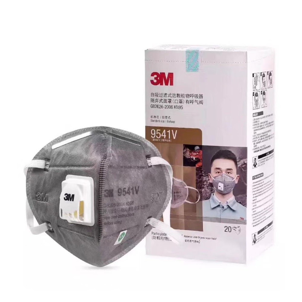 Khẩu trang 3M 9541V chuẩn KN95 có van thở