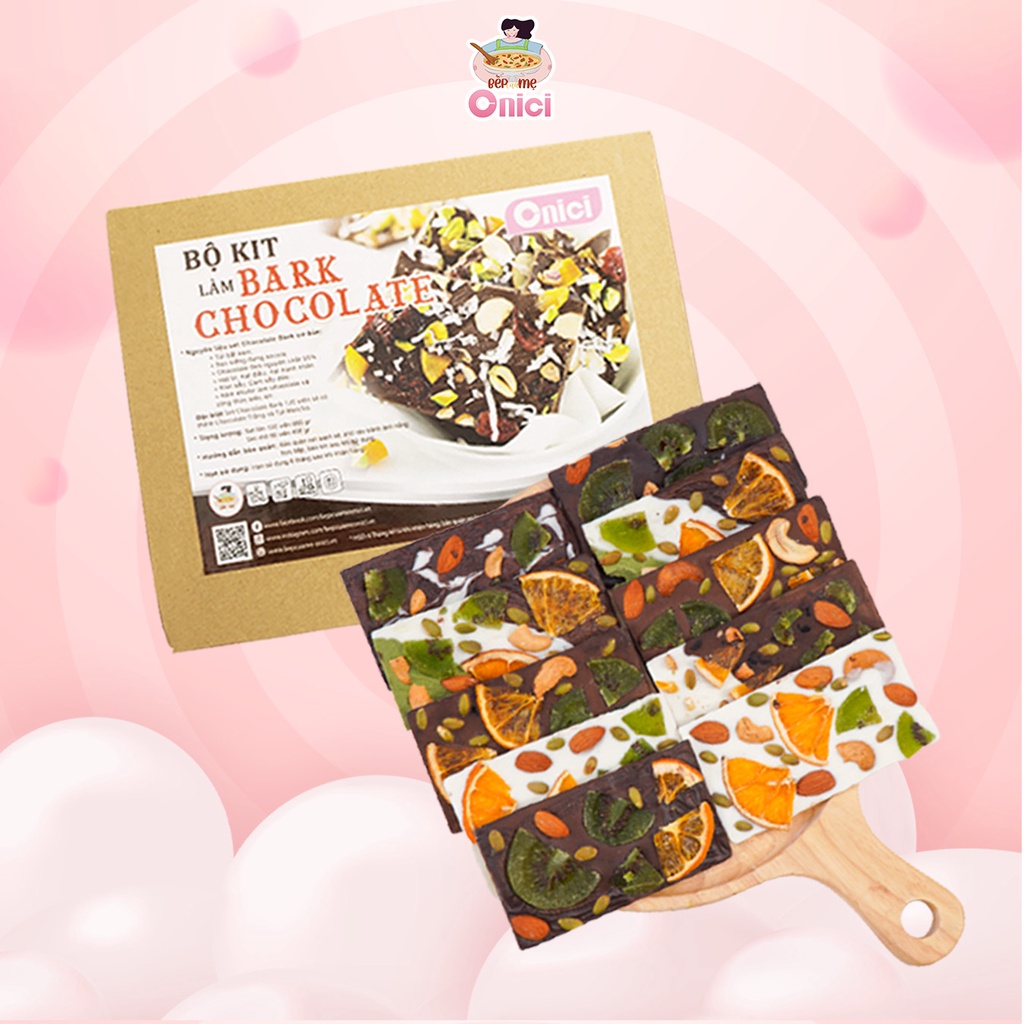 Mã GROSALE2 giảm 8% đơn 150K SET TỰ LÀM CHOCOLATE BARK 60 VIÊN THÀNH PHẨM