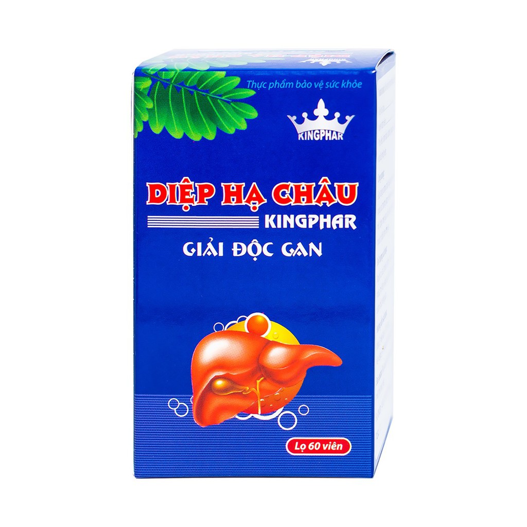 Diệp Hạ Châu Kingphar Giải Độc Gan – Tăng cường chức năng gan, hạ men gan, bảo vệ tế bào gan, tăng miễn dịch