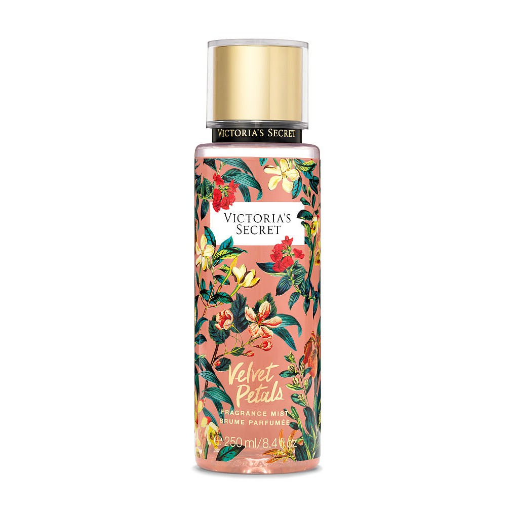 Nước hoa xịt thơm toàn thân Victoria's Secret Fragrance Mist  250ml -Golden Bloom/Dark Flora/Midnight Ivy/Velvet Petals