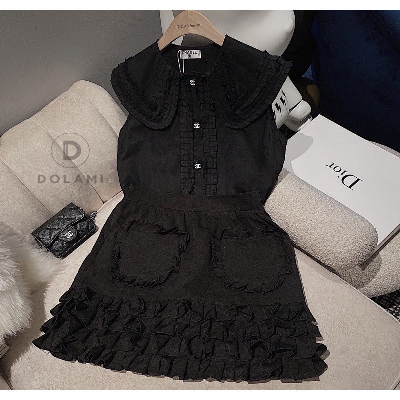 Sét Váy Cha.nel tiểu thư cao cấp