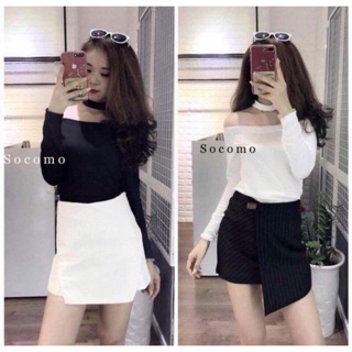 áo trễ vai choker