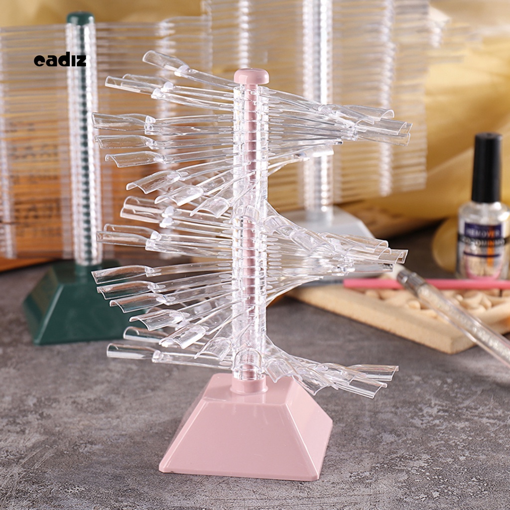 Giá Đỡ Trưng Bày Móng Tay Hình Xoắn Ốc Trọng Lượng Nhẹ Tiện Lợi Dành Cho Gia Đình