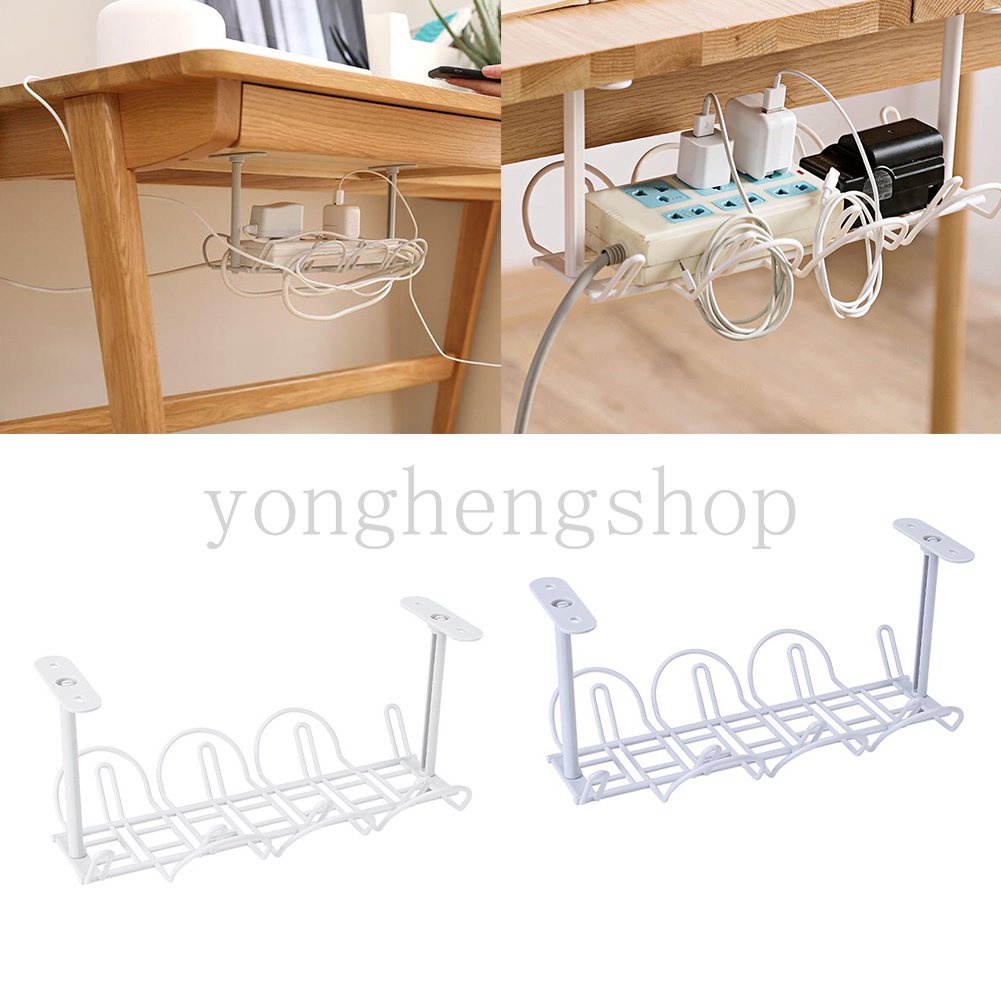 Giá Đỡ Ổ Cắm Điện Di Động Dưới Bàn Có Thể Tháo Rời Sắp Xếp Gọn Gàng Cho Nhà Ở /