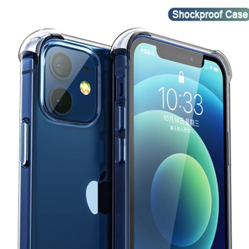 Ốp điện thoại mềm trong suốt bảo vệ chắc chắn cho iPhone 11 12 Mini Pro X Xs Max 7 8 6 6s Plus Xr 5 5s SE 2020 SE2 | BigBuy360 - bigbuy360.vn