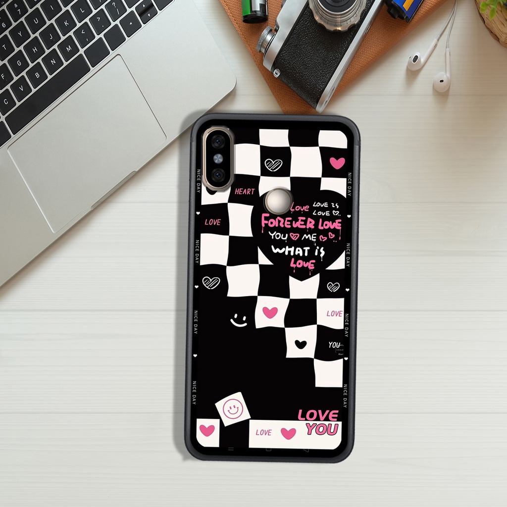 Ốp Lưng XIAOMI REDMI NOTE 5 - NOTE 5 PRO - NOTE 6 - NOTE 6 PRO, In Hình &quot;Black Heart&quot; Phong Cách Đẹp.