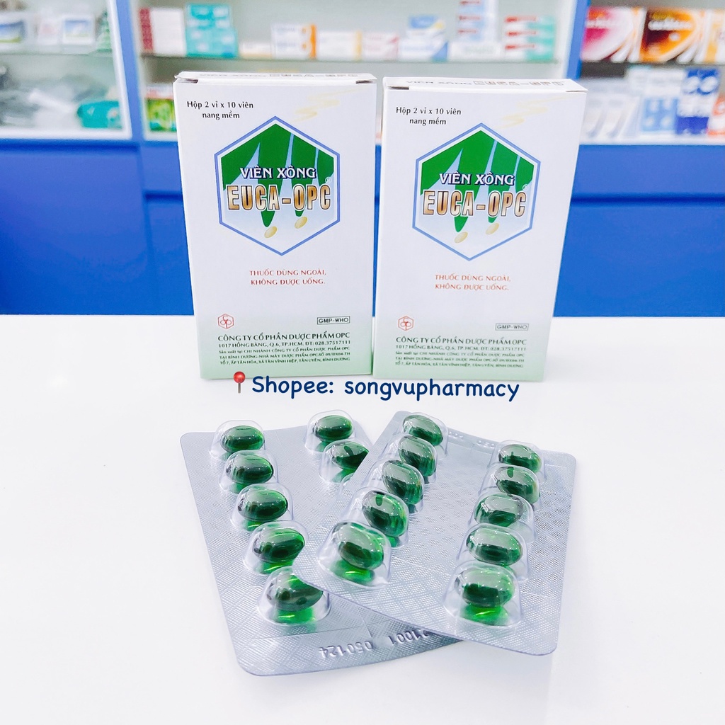 Viên xông cảm Euca OPC