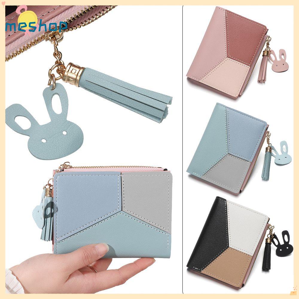 Ví Da PU Đựng Tiền / Thẻ Tiện Dụng Cho Nữ