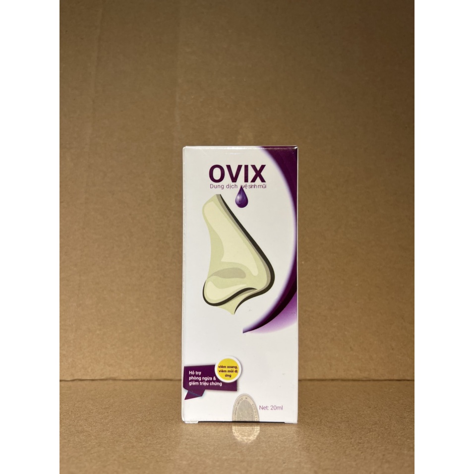 Xịt mũi Ovix người lớn 20ml