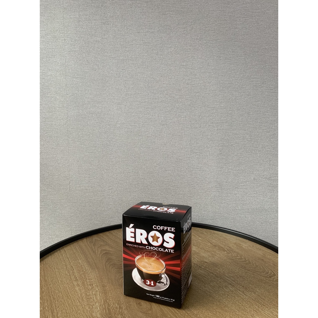 Cà phê Éros 3 in 1 - Hộp 160g - Vinacacao