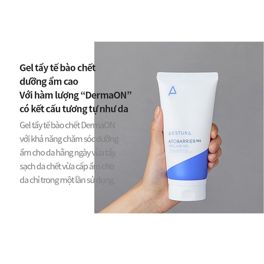 Gel Tẩy Tế Bào Chết Dưỡng Da Mềm Mại Aestura Atobarrier365 Peeling Gel 150ml GomiMall