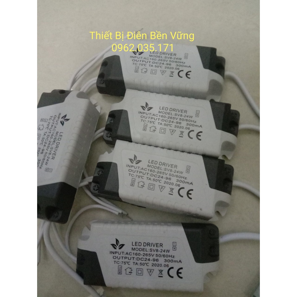 Driver led âm trần(tăng phô)8-24w