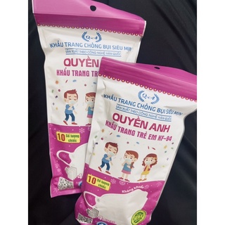 KF94 TRẺ EM QUYỀN ANH COMBO 50 CHIẾC