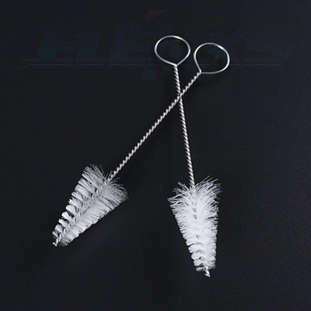 Cọ vệ sinh bình nước bằng nylon và tay cầm bằng thép tiện lợi