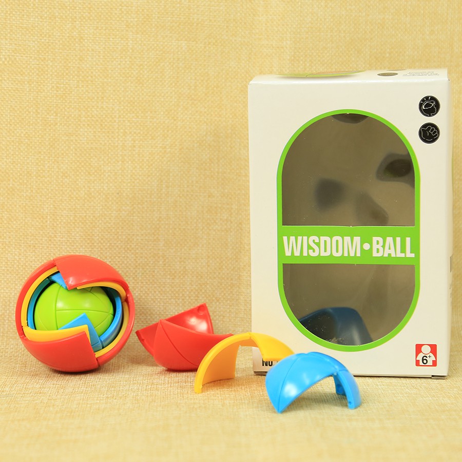 Bóng Trí Tuệ Wisdom Ball - Đồ Chơi IQ - Rèn Luyện Trí Thông Minh Cho Bé