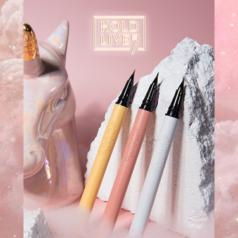 Bút kẻ mắt HOLD LIVE Small Flower Stick Ultra fine Eyeliner holdlive Slim Smooth Eyeliner HL447 HLIV60 HL589 HLIV91