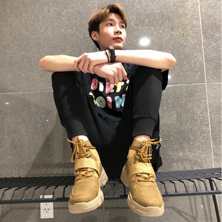 [LIMITED+FULLBOX] Giày cao cổ nam Hàn Quốc, giày Boost, Giày Bốt cá tính - Mẫu Độc Quyền Số Lượng Có Hạn ILOZI | BigBuy360 - bigbuy360.vn