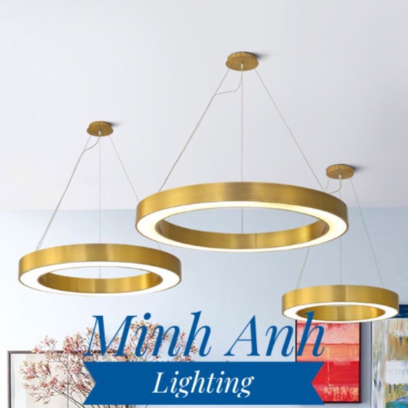 Đèn Thả LED Hiện Đại Sang Trọng Trang Trí Phòng Khách Phòng Ăn Phòng Ngủ Minh Anh