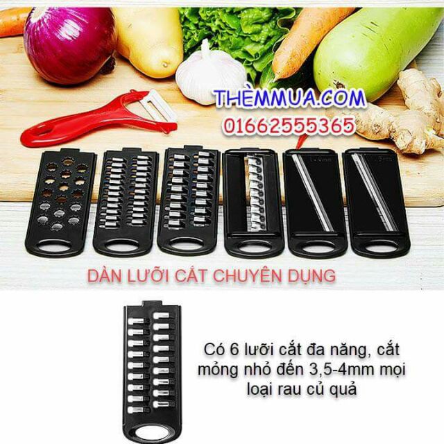 DỤNG CỤ CẮT GỌT BÀO RAU CỦ QUẢ ĐA NĂNG