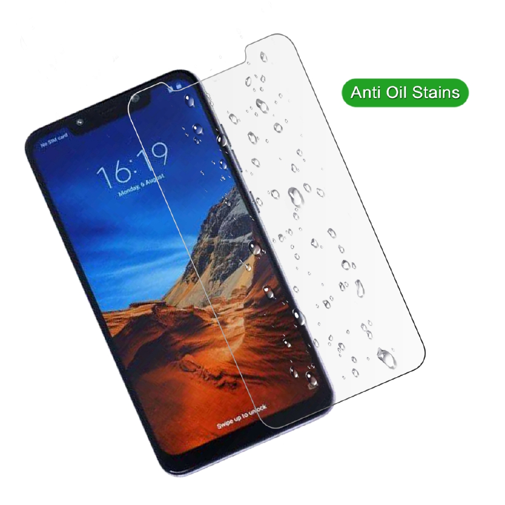 Set 1/ 2/ 3 miếng dán cường lực 9H bảo vệ màn hình điện thoại Xiaomi Pocophone F1