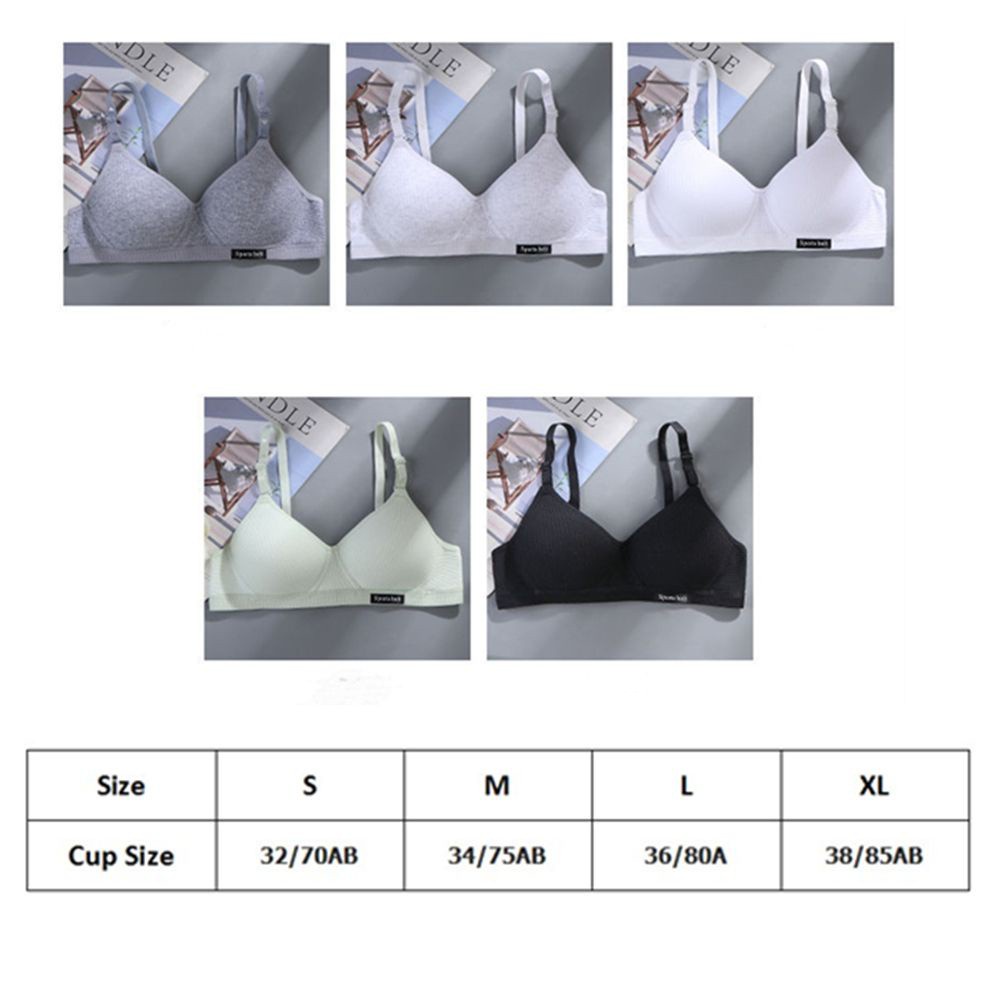 Áo ngực nữ bằng cotton siêu mỏng không gọng thép thoải mái thời trang