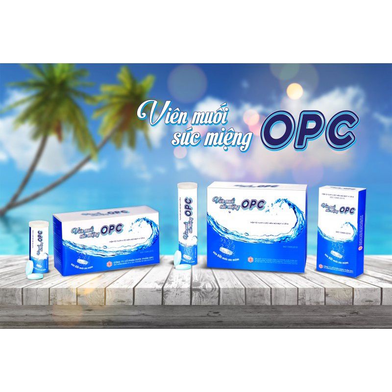 Viên Muối súc miệng Opc