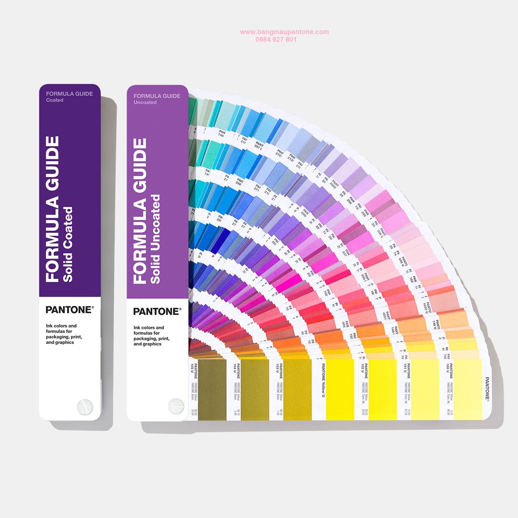 Bảng màu Pantone GP1601A - Pantone C và U Mới 2019