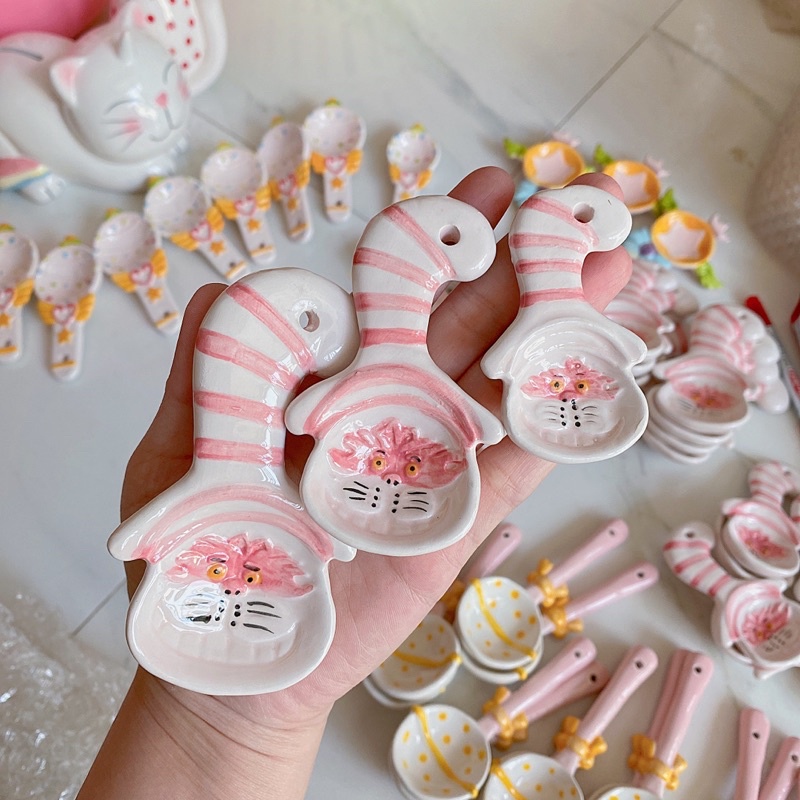 Thìa decor thủ công tráng men đặc biệt