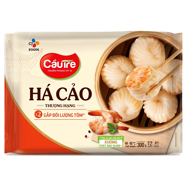 (Chỉ giao TPHCM) Há cảo thượng hạng / hải sản/ mini Cầu Tre gói 300g/500g