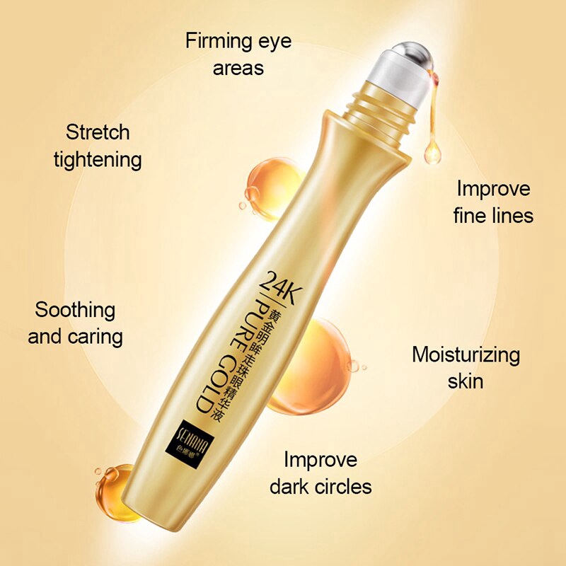 Cây lăn mắt SENANA chiết xuất vàng 24k giảm thâm và sưng mắt dưỡng ẩm sâu làm săn chắc cơ mắt | BigBuy360 - bigbuy360.vn