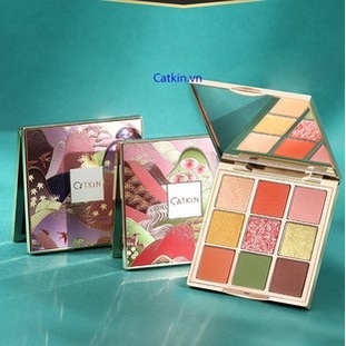 Phấn mắt nội địa trung Catkin bảng 9 màu mới 2021 – Catkin eyeshadow palette 9 colors