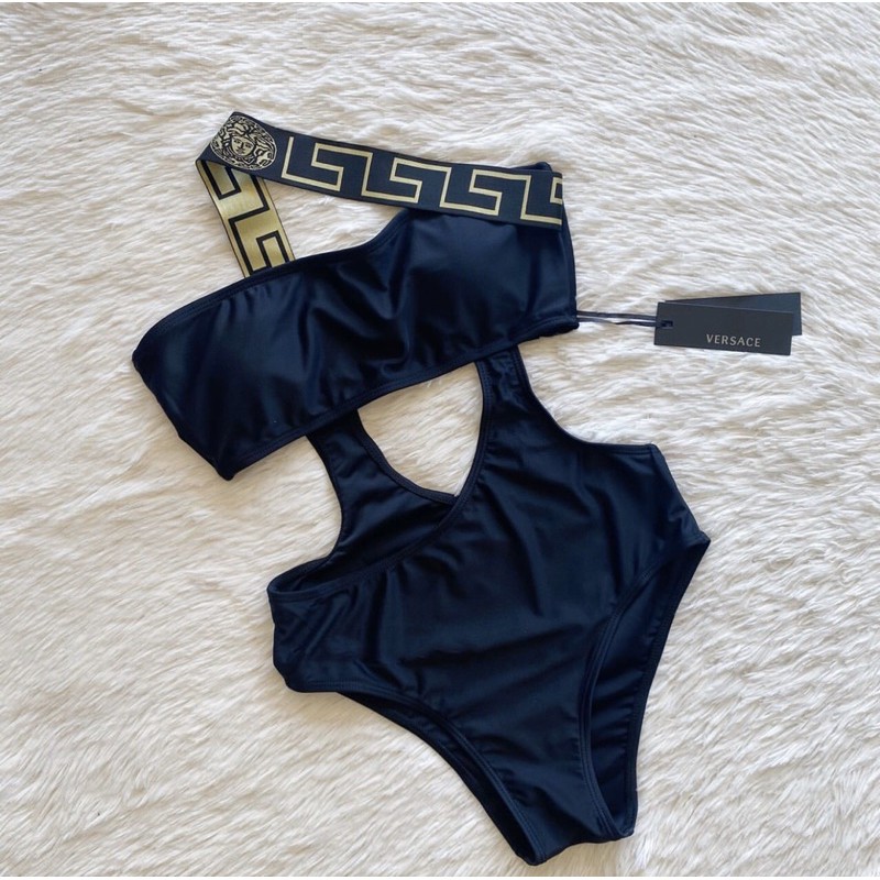 [BKN1005] <BRAND> BODYSUIT VER.SACE ĐEN CHÉO VAI | BigBuy360 - bigbuy360.vn