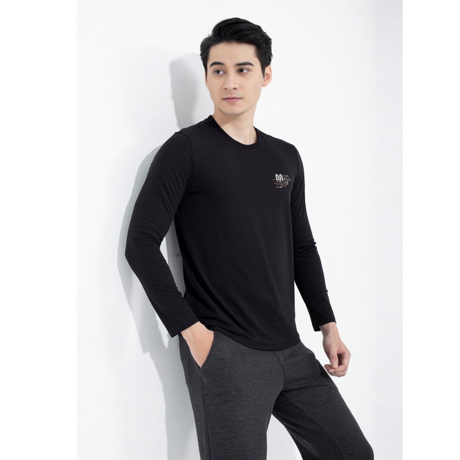 Áo thun dài tay Insidemen cổ tròn from rộng ILT003W1 (4 màu)