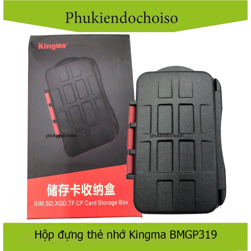 Hộp đựng thẻ nhớ Kingma BMGP319 SD/CF/XD/XQD/TF