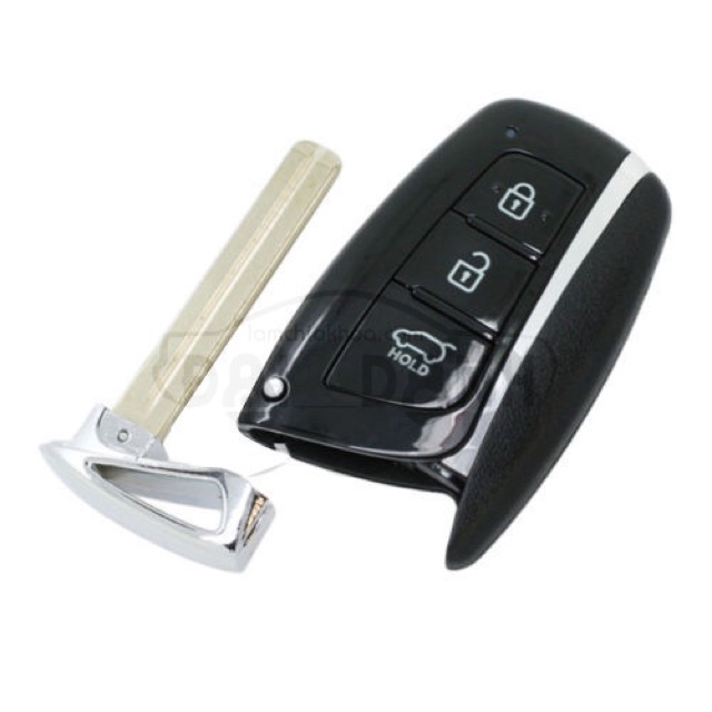 Bao Da Bảo vệ chìa khoá Thông Minh Smart key 3 Nút Huyndai Santafe