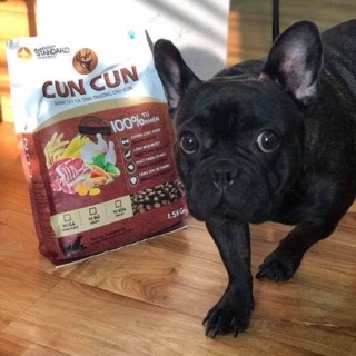 Thức ăn hạt khô cho chó Cun Cun gói 1,5kg