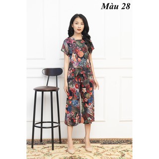 Bộ Mặc Nhà Lanh Trung Niên Vicci BGS.082