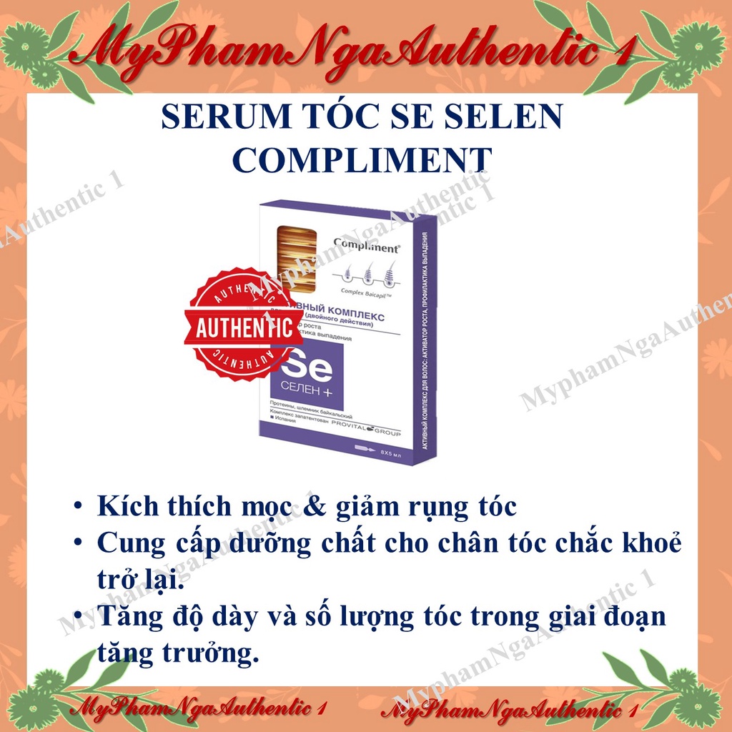 serum dưỡng tóc, Kích  mọc tóc compliment