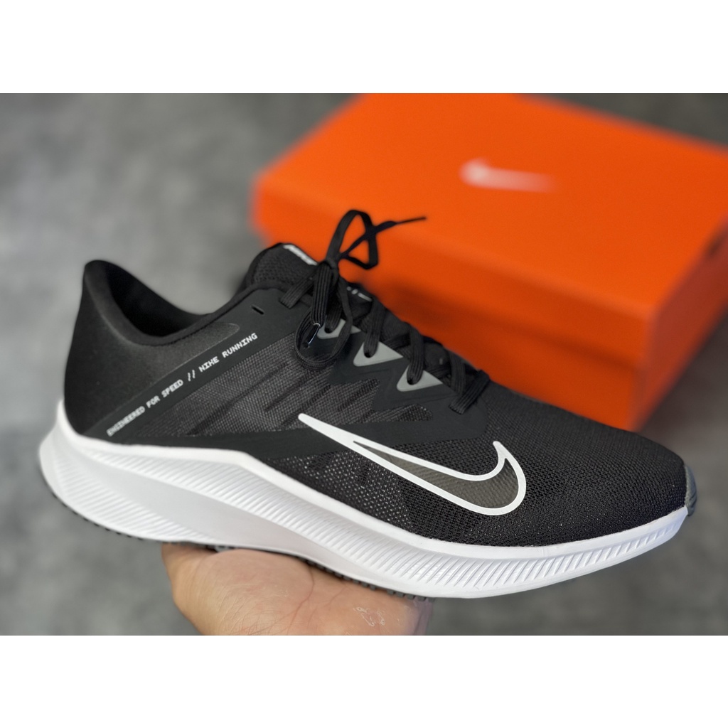 [CHÍNH HÃNG] GIÀY NIKE QUEST 3 - *BLACK/WHITE* - Code: CD0230-002