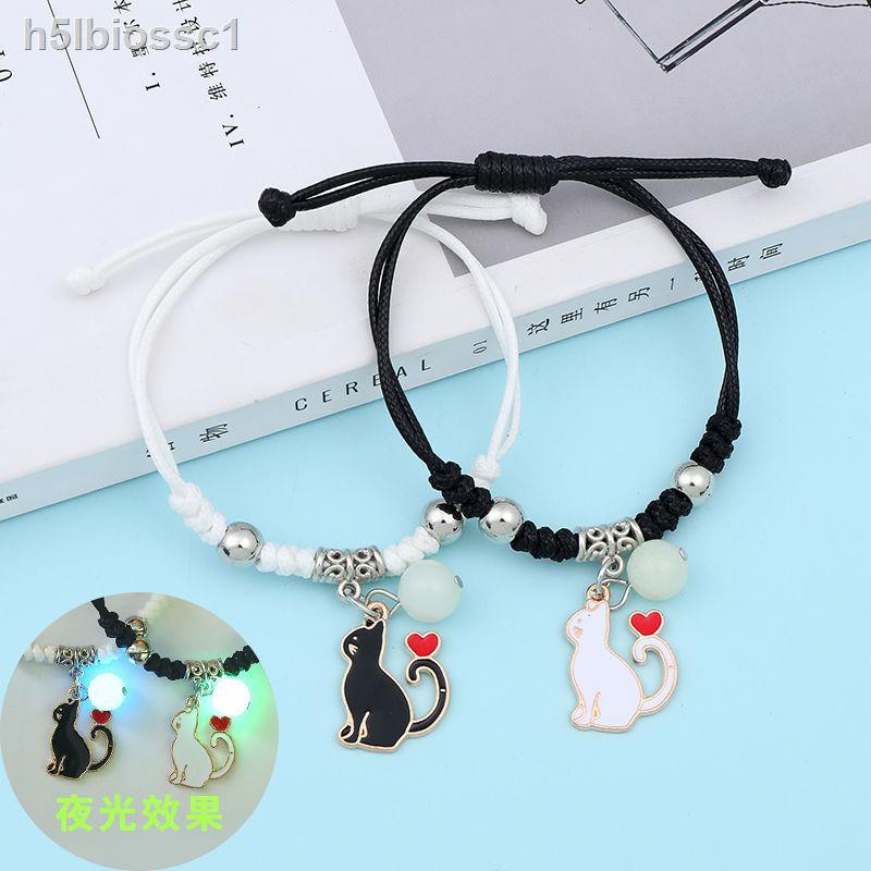 ♦♕♈Vòng tay dạ quang Cặp đôi Một món quà cho bạn gái và đàn em phiên bản Hàn nam nữ học sinh trung đeo | BigBuy360 - bigbuy360.vn