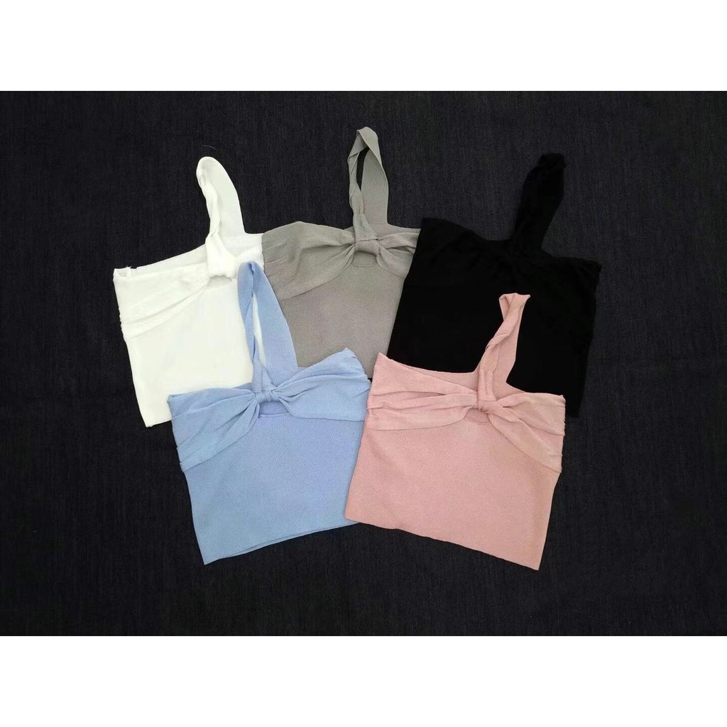 Cocory vn Áo croptop lệch vai thiết kế quyến rũ cho phái nữ