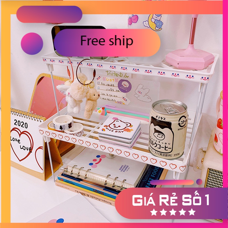 Kệ Đựng Mỹ Phẩm, Bút Viết, Đồ Cá Nhân Để Bàn Gấp Gọn Đa Năng