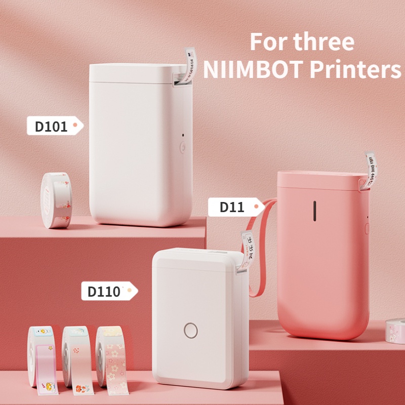 Cuộn Giấy Nhãn Dán Phân Loại Chống Nước R3 Cho Máy In Nhãn Mẫu Giáo Niimnbot D11 / D110 / D101